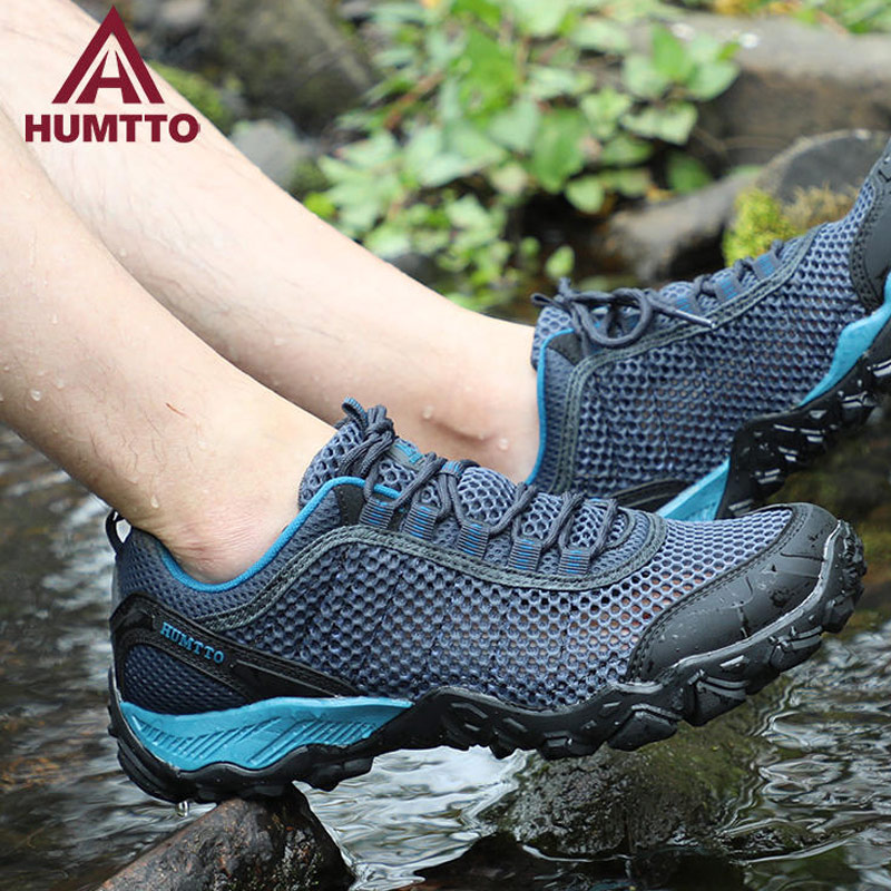 Humtto 屋外ウォーキングシューズ男性ハイキングシューズ - Reflective Night Running Shoes のレビューと価格