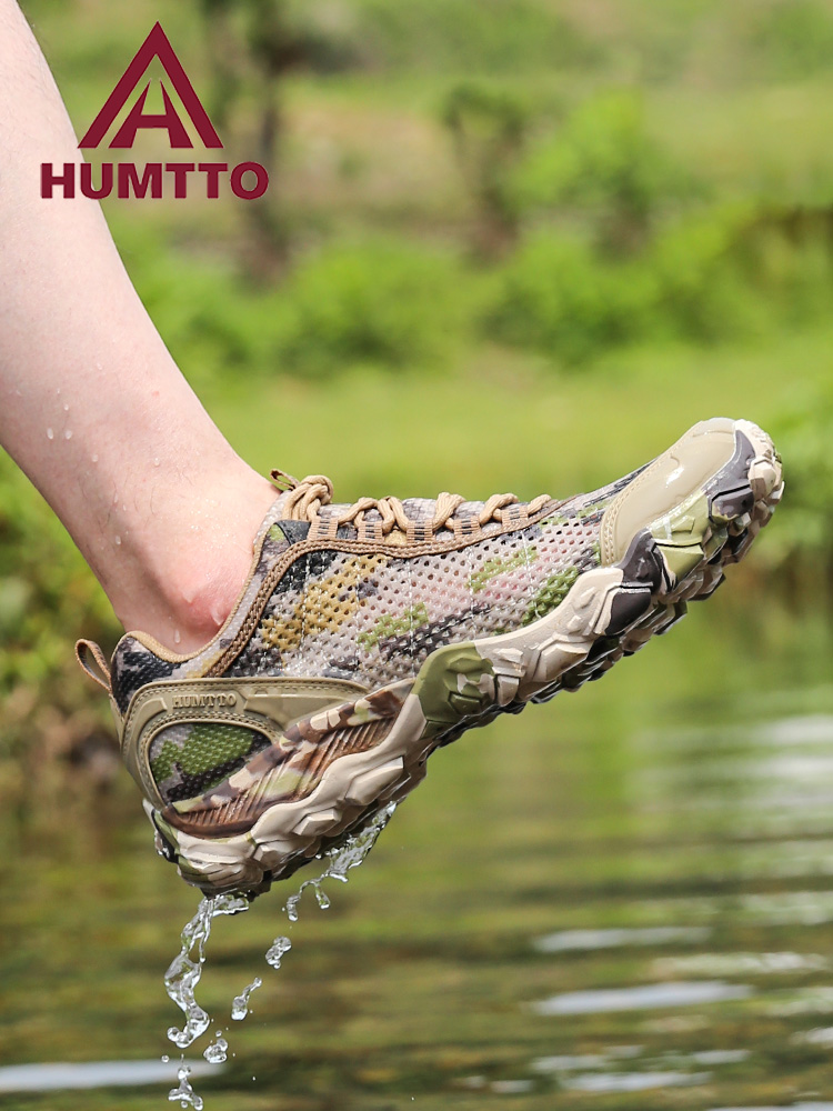 Humtto 屋外ウォーキングシューズ男性ハイキングシューズ - Reflective Night Running Shoes のレビューと価格