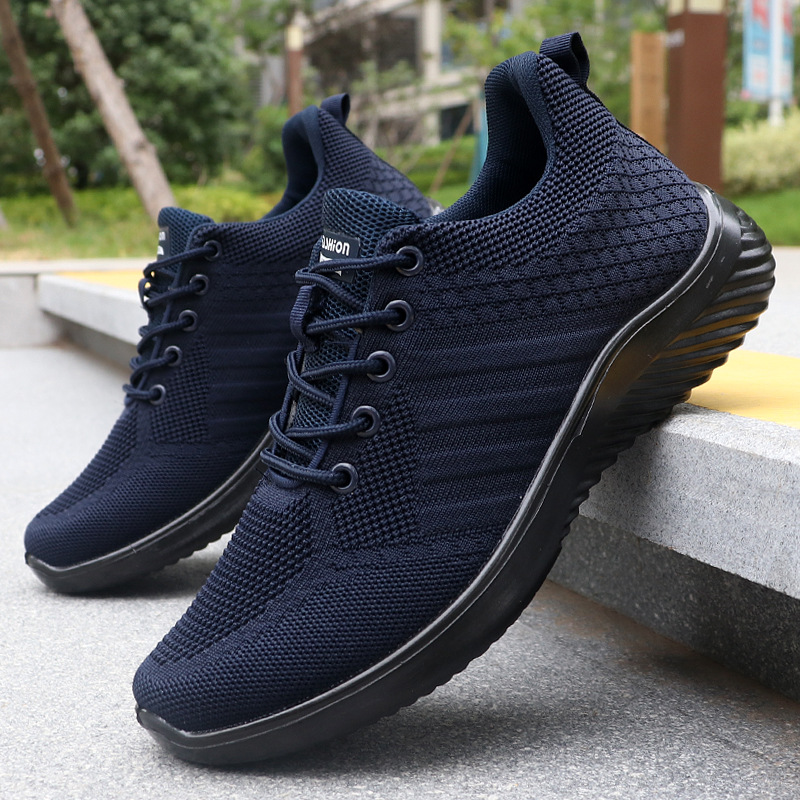メンズスニーカー通気性カジュアルシューズ夏のファッションラン - Breathable Mesh Athletic Shoes のレビューと価格